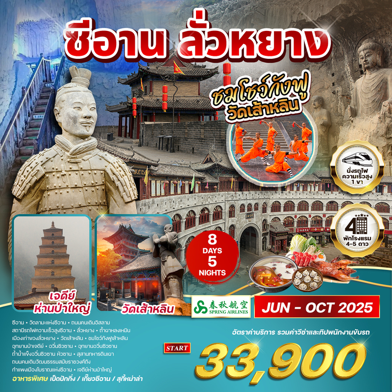 เมืองซีอาน - ลั่วหยาง